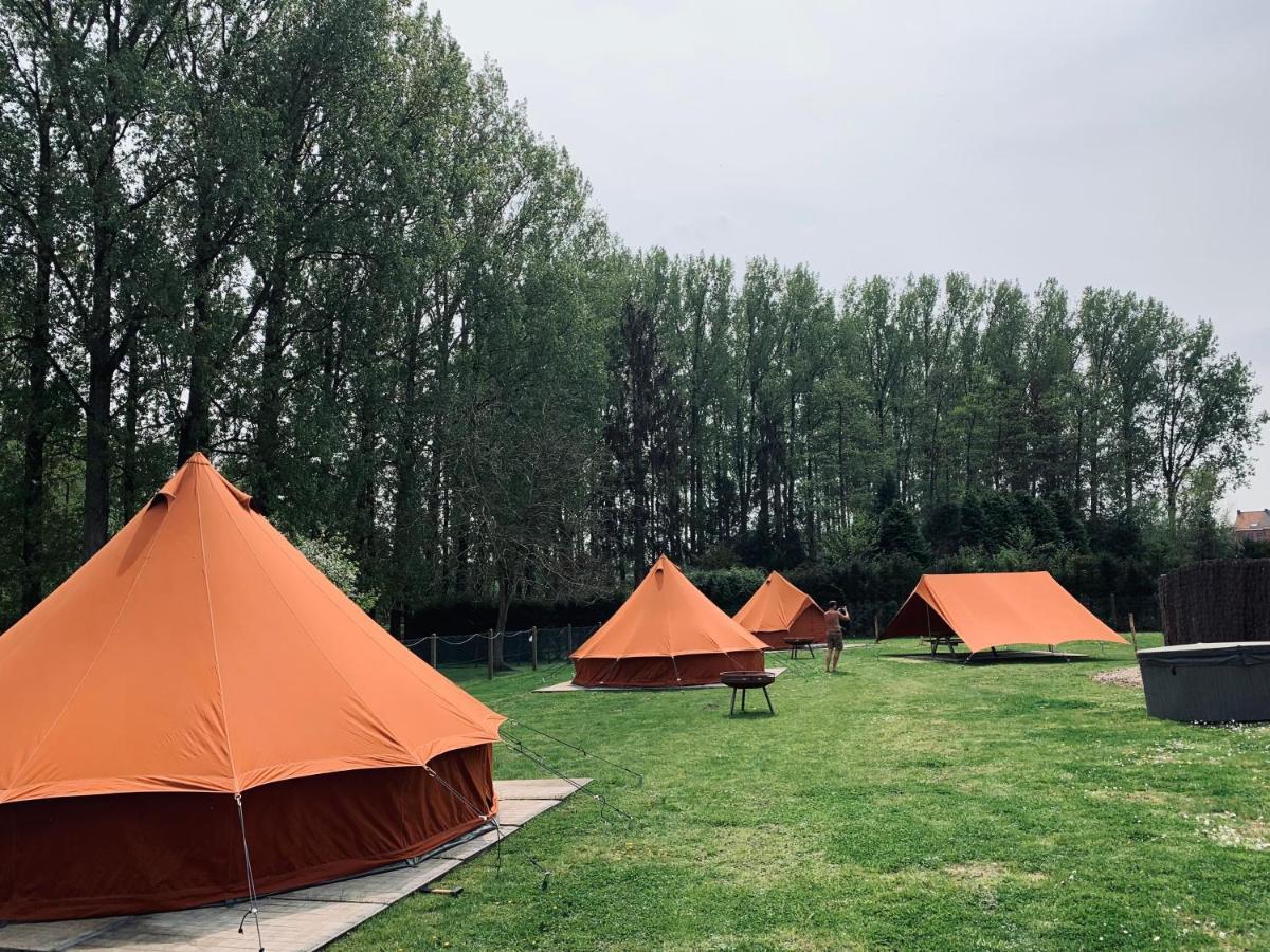 Fiertelmeers Boutique Glamping Hotel Ronse Kültér fotó