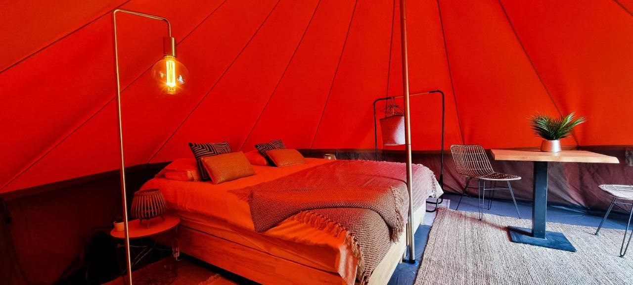 Fiertelmeers Boutique Glamping Hotel Ronse Kültér fotó