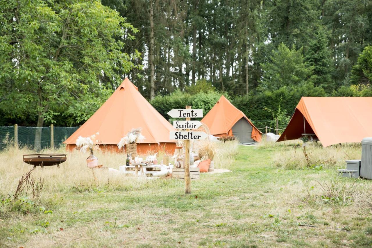 Fiertelmeers Boutique Glamping Hotel Ronse Kültér fotó